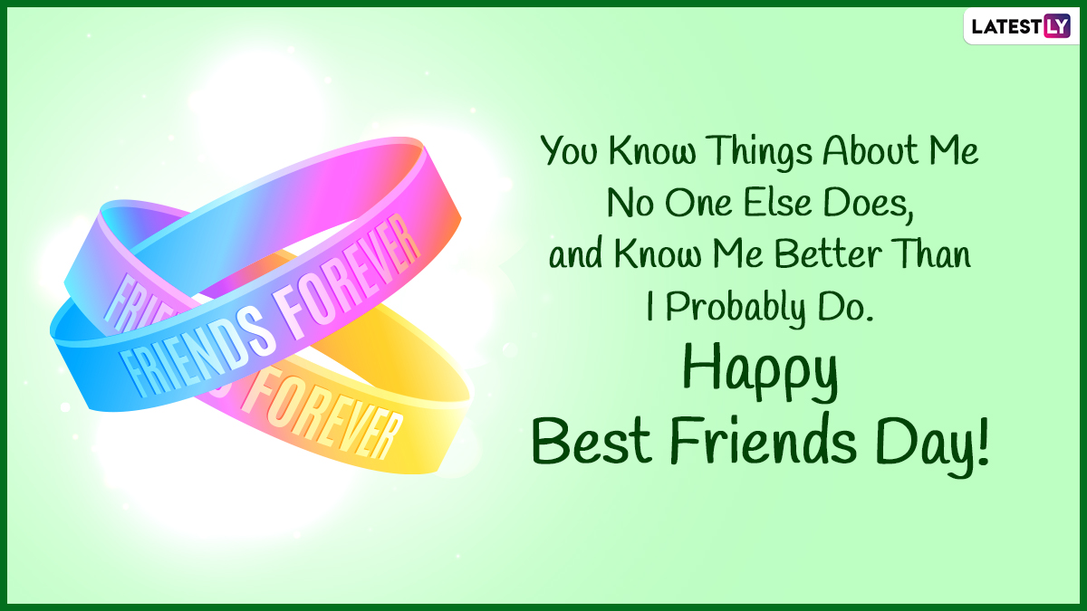 National Best Friends Day 2021 Wishes & HD Images WhatsApp Stickers
