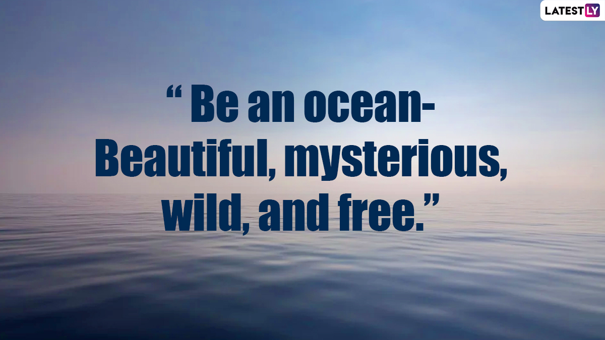 World Oceans Day 21 Quotes And Hd Images To Raise Awareness About The Impact Of Human Actions On The Ocean Latestly