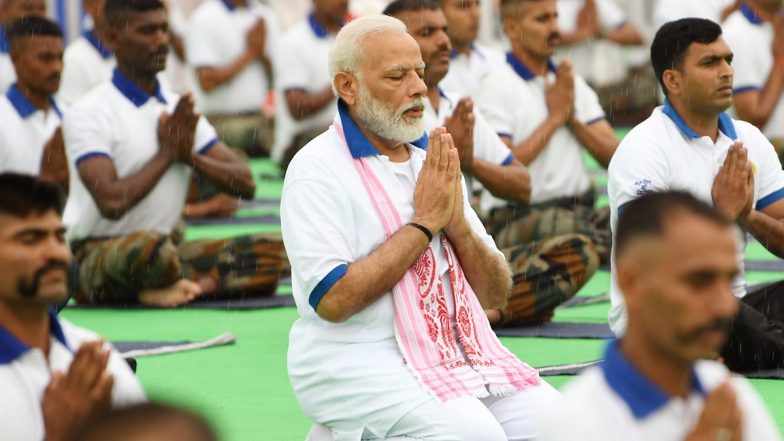 International Yoga Day 2021 Programme Live Streaming: Watch Live Telecast Of PM Narendra Modi's Address At 7th Yoga Day on Youtube Channel of DD News