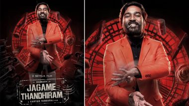 Jagame Thandhiram: Dhanush Looks Dashing in the New Poster From His Upcoming Film