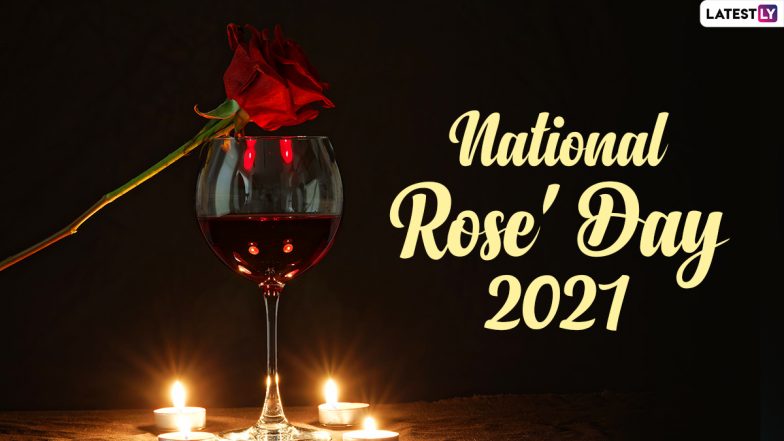 National Rose’ Day 2021 Greetings: Latest Quotes, Wishes, WhatsApp Stickers, Messages and HD Images to Send to ‘Rose’ Wine Lovers