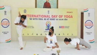 World News | Indian Mission in Nepal Marks Yoga Day Virtually