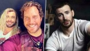 Chris Evans Birthday: Chris Hemsworth Puts Up a Selfie With Chris Pratt To Hilariously Wish the Marvel Star!