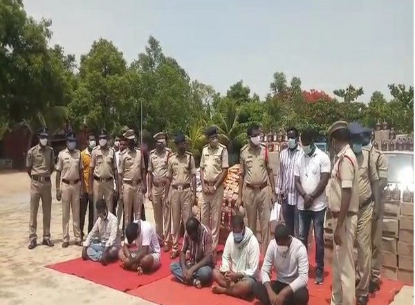 India News | Police Seize Smuggled Liquor, Gutkha Worth Rs 50 Lakh in Chittoor