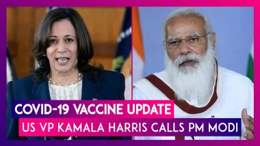 Covid-19 Vaccine Update: US VP Kamala Harris Calls PM Modi, US To Send 6 Million AstraZeneca Doses; Centre Makes New Vaccine Deal With Biological E; Serum Institute Applies To Produce Sputnik V