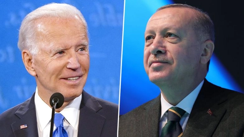 Joe Biden Eyes to Fortify Turkey Relations in First Meet With Recep Tayyip Erdogan in Brussels