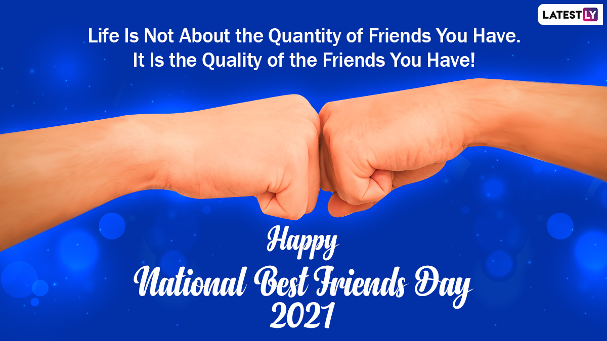National Best Friends Day (US) 2021 Images, Wishes & Greetings ...