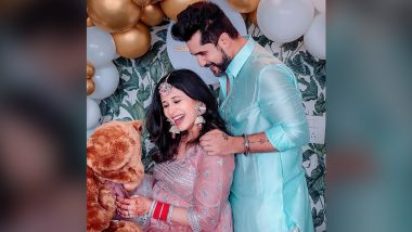 Kishwer Merchant Shares Gorgeous Baby Shower Picture With Husband Suyyash Rai