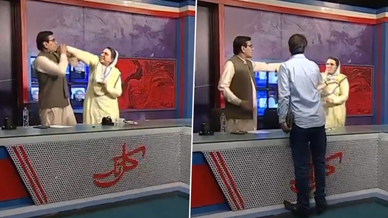 Pakistan PM Imran Khan's Close Aide Firdous Ashiq Awan Slaps PPP MNA Qadir Mandokhel During A TV Show; Video Goes Viral