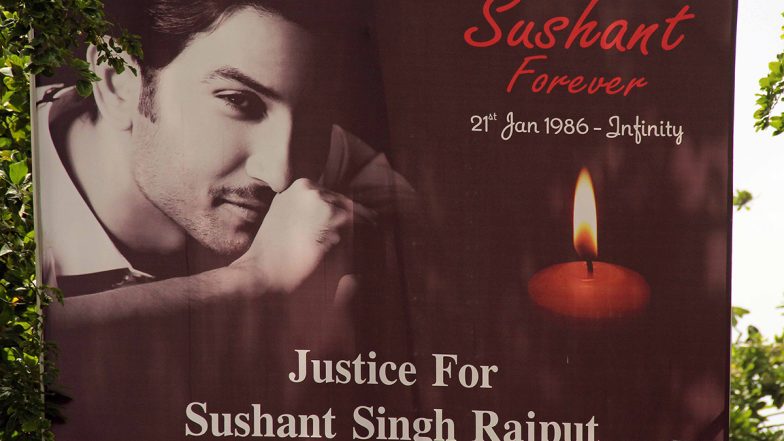 Sushant Singh Rajput Death Anniversary: SSR’s Fans Gather Outside His Residence to Pay Him a Tribute (View Pics)