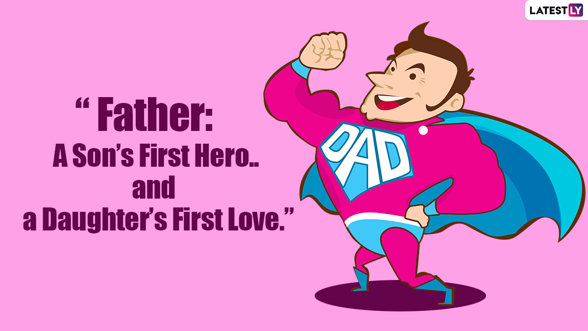 Father's Day 2021 Quotes & HD Images: WhatsApp Stickers, Status ...