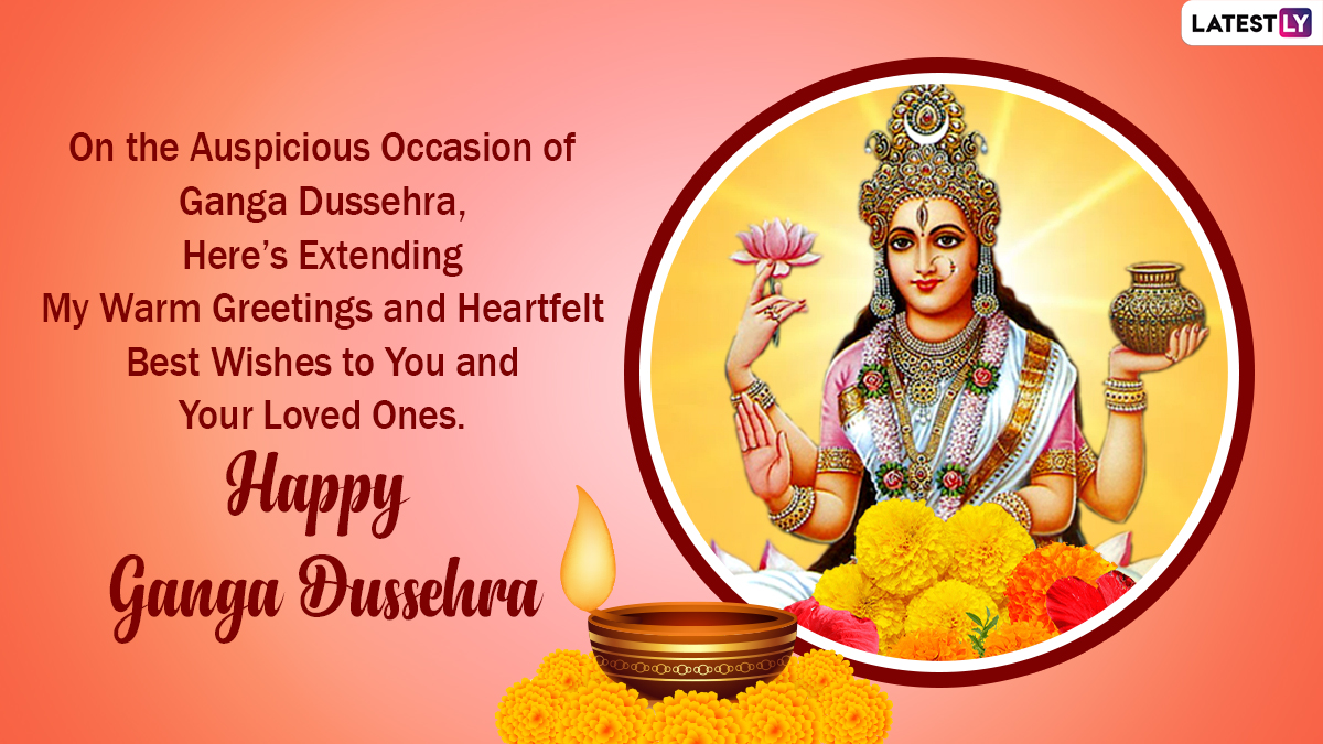 Ganga Dussehra 2021 Wishes and Greetings: WhatsApp Messages, HD ...