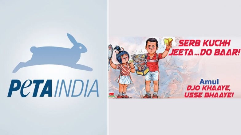 PETA Wants Amul To Take Down 'Misleading' Topical Featuring Novak Djokovic