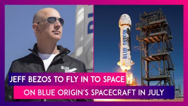 Jeff Bezos To Fly In To Space On Blue Origin's New Shepherd Spacecraft In July