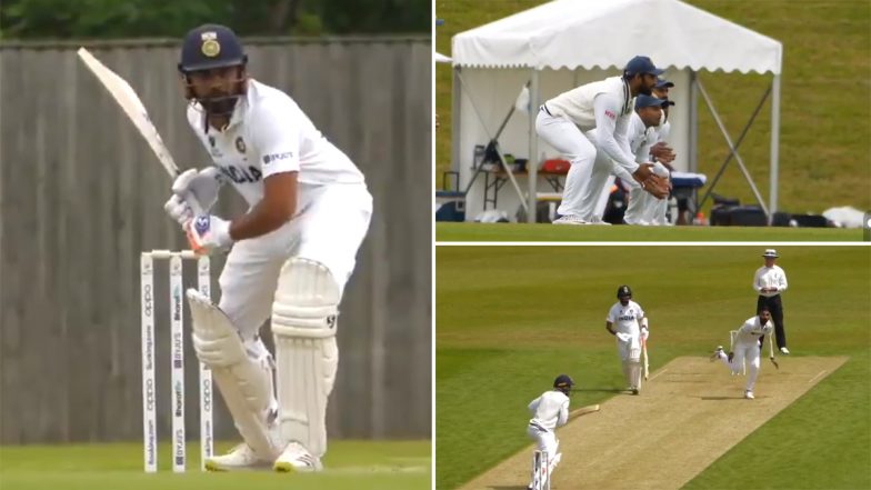 Team India Intra-Squad Practice Match Day 1 Video Highlights