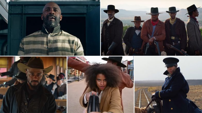 The Harder They Fall Teaser: Idris Elba, Regina King's Netflix Film Serves Stylish and Snappy Western Action (Watch Video)