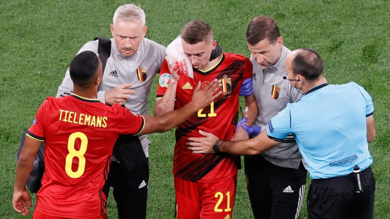 Euro 2020: Belgium Defender Timothy Castagne Ruled Out Due To Head Injury Sustained During Russia Clash