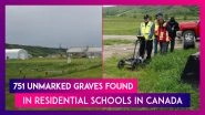 Canada: 751 Unmarked Graves Found In Residential Schools For Indigenous Children