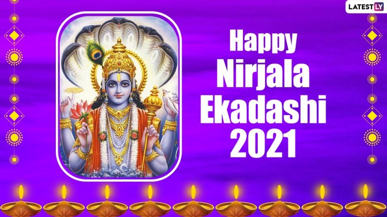 Send Best Nirjala Ekadashi 2021 Images, Wishes, SMS and Greetings to Celebrate the Holy Festival 