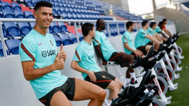 Euro 2020: Cristiano Ronaldo Pranks Teammate Pepe During Training Session, Watch Video