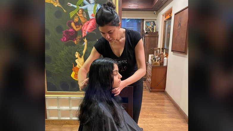 Sushmita Sen Is Daughter Alisah’s ‘Official Choice of Hairdresser’ (View Post)