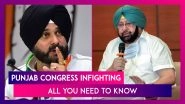 Punjab Congress Infighting: All You Need To Know
