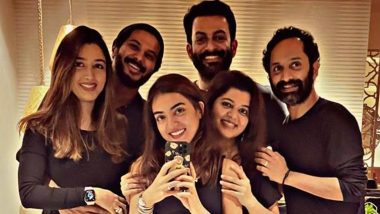 Dulquer Salmaan, Fahadh Faasil, Prithviraj Sukumaran And Their Wives Come Together For An Epic Click (View Pic)