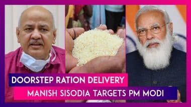 Doorstep Ration Delivery: Delhi Deputy CM Manish Sisodia Targets PM Narendra Modi