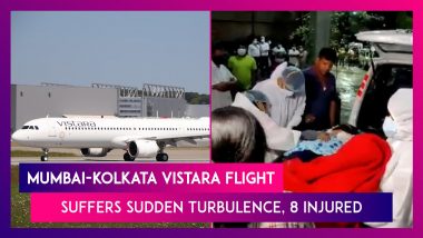 Mumbai-Kolkata Vistara Flight UK775 Suffers Sudden Turbulence, 8 Injured