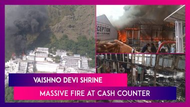 Vaishno Devi Shrine: Massive Fire At Cash Counter, No Injuries Reported