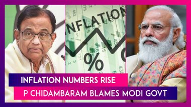 Inflation Numbers Rise, P Chidambaram, Former Finance Minister Blames Modi Govt's Policy On Fuel Prices