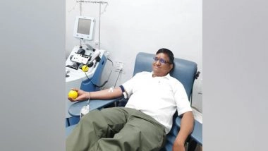 India News | Differently-abled Man from Mumbai Donates Blood for 25th Time