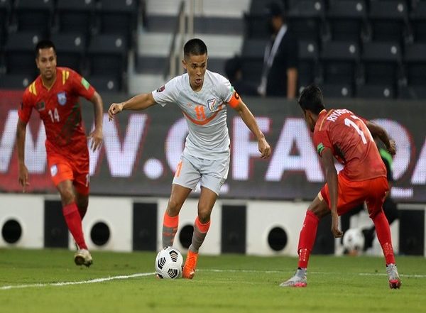 Sunil Chhetri Surpasses Lionel Messi’s Tally To Become 2nd Highest International Goalscorer Among Active Players