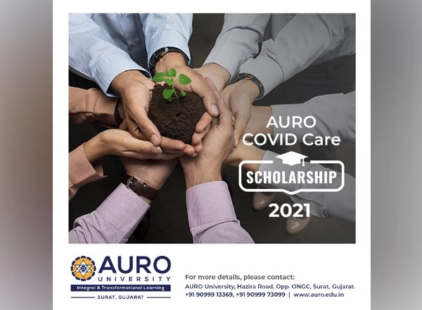 Business News | Education, Higher and Technical Education Minister of Gujarat Inaugurates the AURO Covid Care Scholarship 2021
