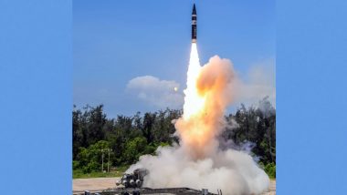 Agni-Prime Missile Successfully Test Fired Today Off Odisha Coast
