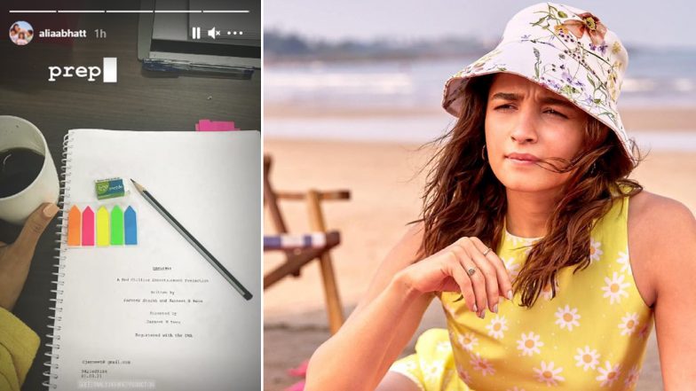 Alia Bhatt Begins Prep for Darlings, Shares a Picture of the Script on Instagram