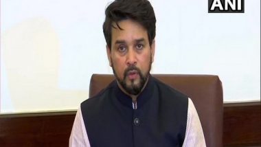 Anurag Thakur Takes Charge As Minister of Information and Broadcasting, Says ‘I Will Try To Meet PM Narendra Modi’s Expectations’