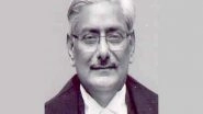 India News | Former SC Judge Arun Kumar Mishra to Take Charge as NHRC Chairman Today