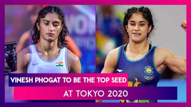 Indian Wrestler Vinesh Phogat Enters Tokyo Olympics 2020 As Top Seed