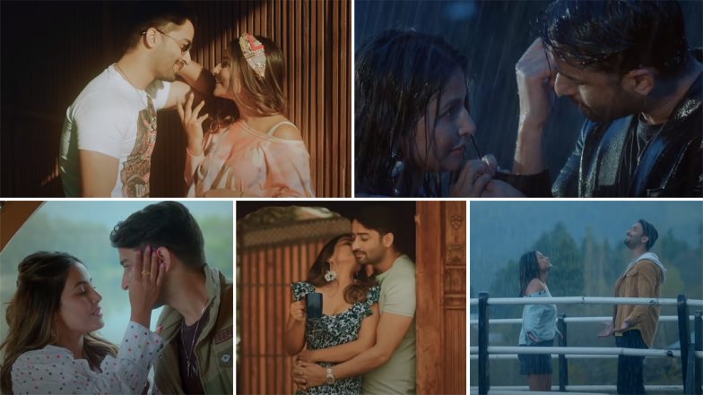 Baarish Ban Jaana Song Out! Hina Khan and Shaheer Sheikh’s Fresh Pairing Feels Wow in This Monsoon Melody (Watch Video)