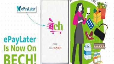 Business News | SignCatch Partners EPayLater to Enable B2B Credit for Small Retailers on Bech.App