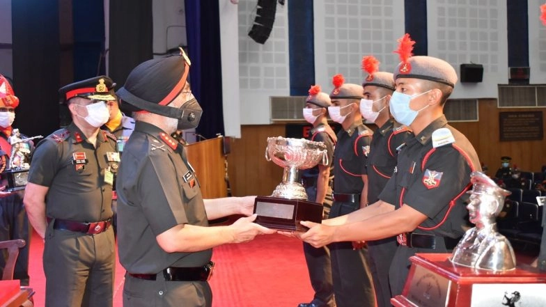 Gentleman Cadet From Bhutan Awarded The Prestigious Motivational Trophy at Indian Military Academy