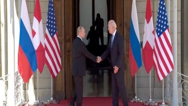 World News | High Stakes Biden-Putin Summit Begins in Geneva