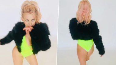 Hot Photos Alert! Britney Spears Puts Her Booty on Display in a Neon Plunging Bodysuit, Says ‘Enjoy!’
