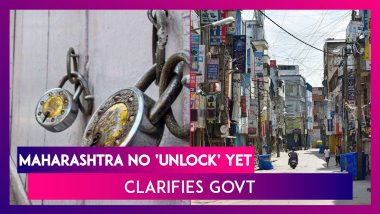 Maharashtra No ‘Unlock’: Government Says No Relaxation Of Lockdown-Like Curbs Anywhere Yet After Congress Minister's Unlock Announcement