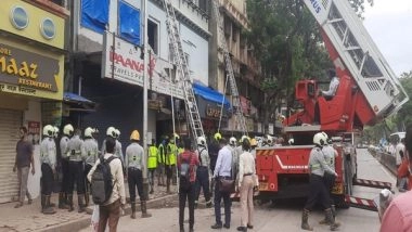 India News | Part of Building Collapses in Mumbai's Fort Area, No Casualty Reported