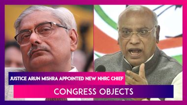 Arun Mishra, Former Supreme Court Judge Appointed New NHRC Chief, Congress Objects