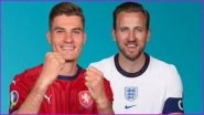Czech Republic vs England, UEFA Euro 2020 Live Streaming Online & Match Time in IST: How to Get Live Telecast of CZR vs ENG on TV & Free Football Score Updates in India