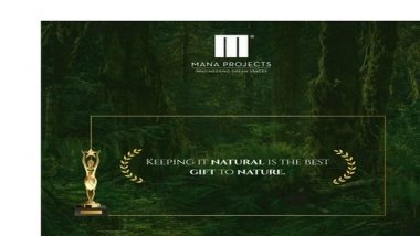 Business News | Mana Projects - A Pioneer and Promoter of Green Construction in Bangalore