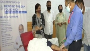 India News | AAP MLA Organizes Blood Donation Camp in Memory of Covid-19 Victims
